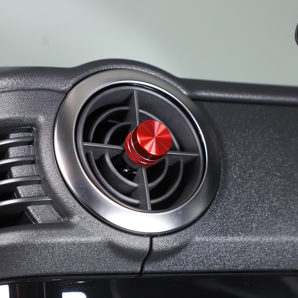 Side Vent Knobs Aluminum Alloy Red for INEOS Grenadier 2020+