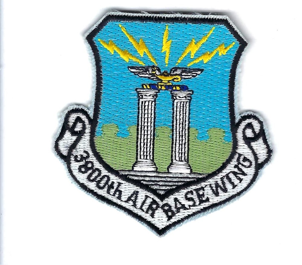 PATCH USAF 3800TH AIR BASE WING  MAXWELL  AFB     JT-36