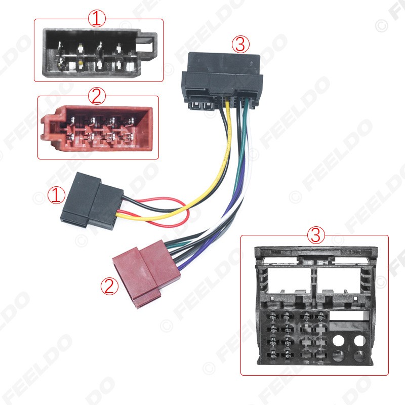 Power cable for Citroen 2003+/Peugeot 2004
