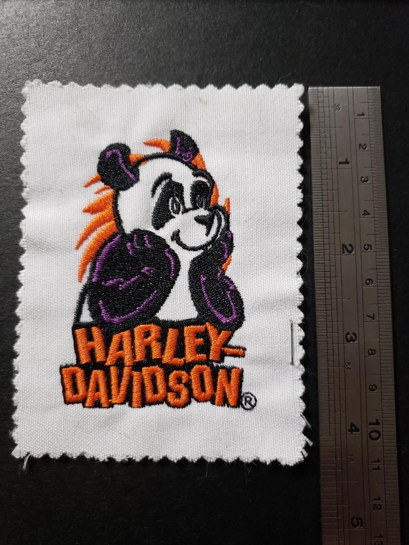 8 Patches Lot Harley-Davidson Motorcycles Cycles Eagle/Dragon/Panda Bear/Wings
