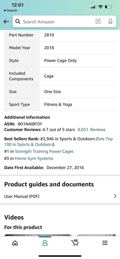 Power Cage With Reverse Pull Up Bars + Barbell (65 )