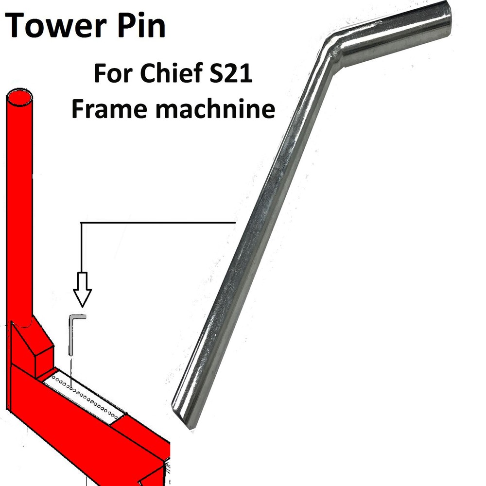 Chief Style Tower Lock Pin- Frame machine 618708