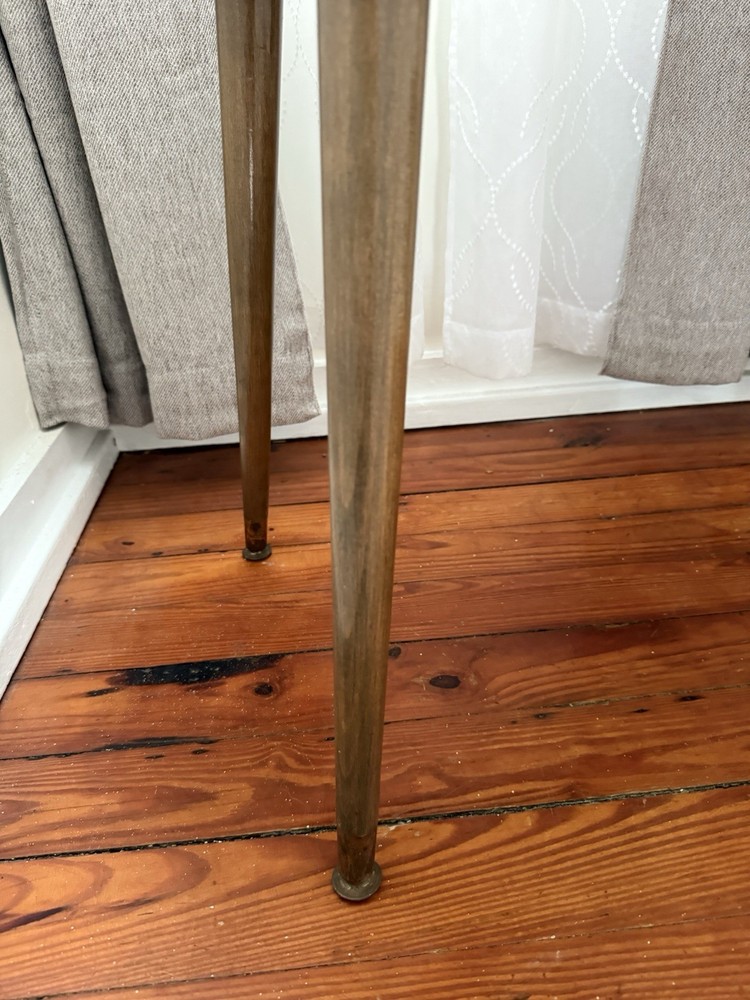 Mid Century Table/ Vintage Telephone Table/rustic table/End Table/ Two Tier Step