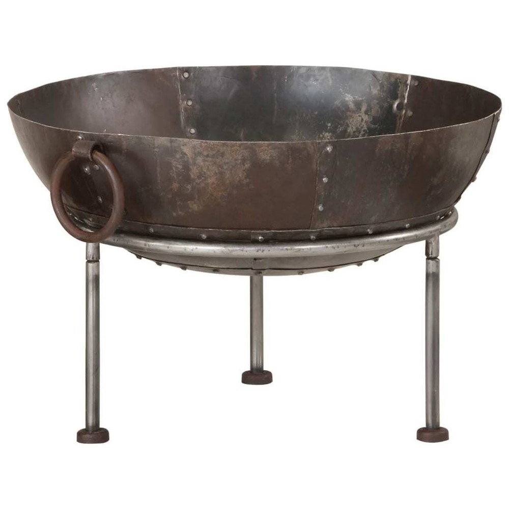 Fire Pit 21.7x21.7x15.0" Iron