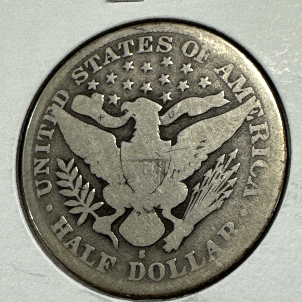1892-S Barber Half Dollar G