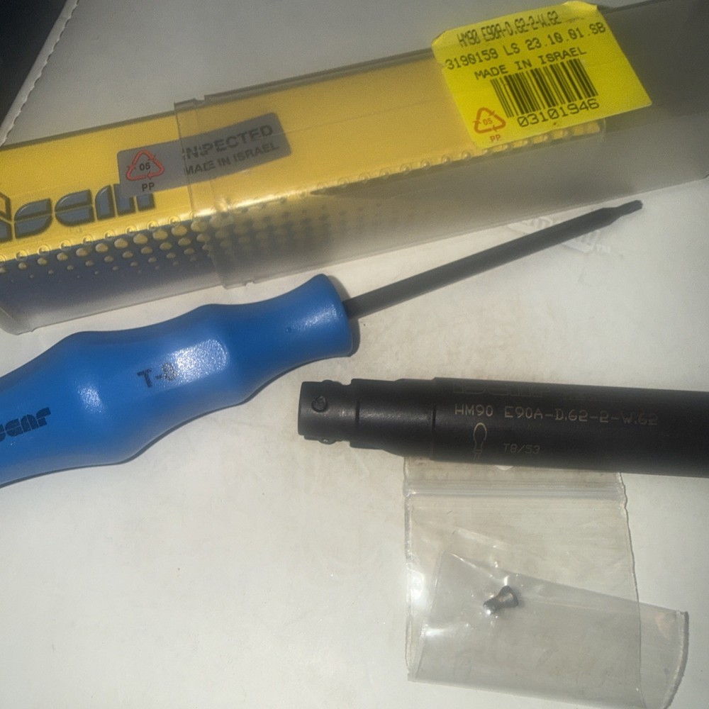 Iscar HM90 E90A-D.62-2-W.62 Indexable End Mill
