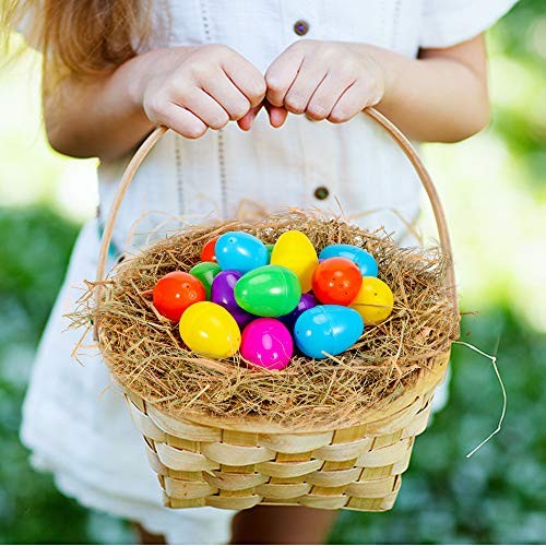 288 Easter Eggs -2.36" Bright Colors Plastic Easter Eggs Empty for 288 Pack