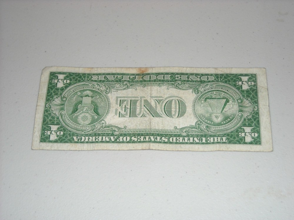 ONE DOLLAR SILVER CERTIFICATE 1935F SERIES *STAR* NOTE
