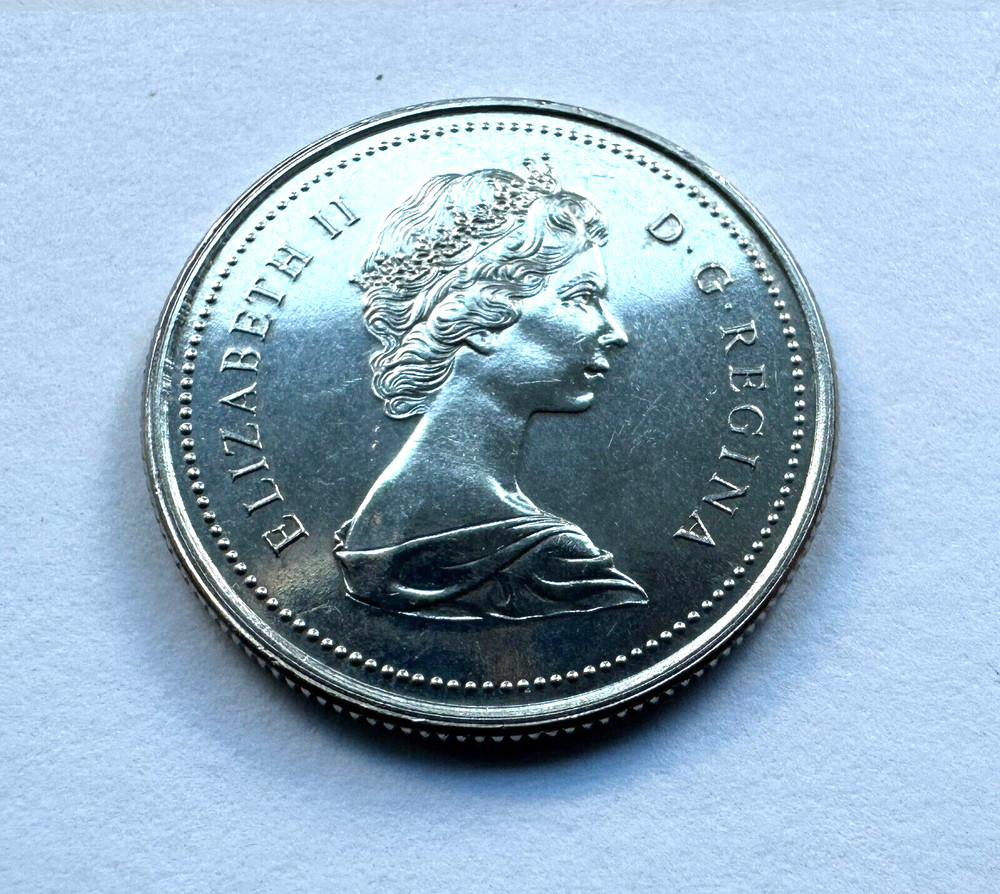 Canada 1973 25 Cent RCMP Centennial Quarter Coin - Uncirculated