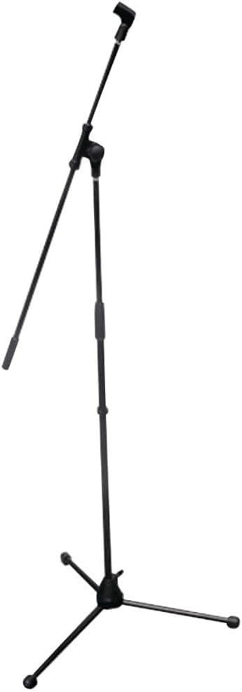 Pyle Foldable Tripod Microphone Stand-Universal Mic Mount and Height Adjustable