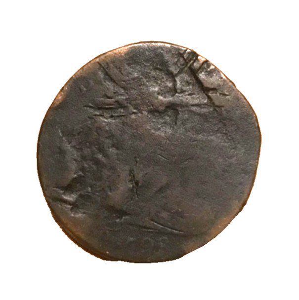 1798 Draped Bust Large Cent Penny - Cull Circulated Condition