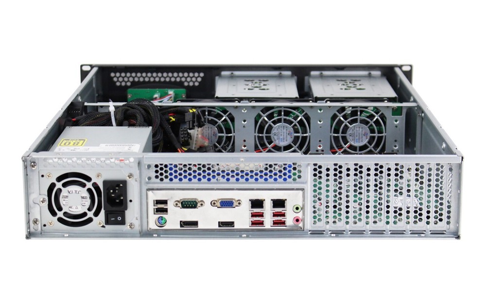 2U Computer Case 4 Bay Server Chasis ATX Computer Case Empty server chassis