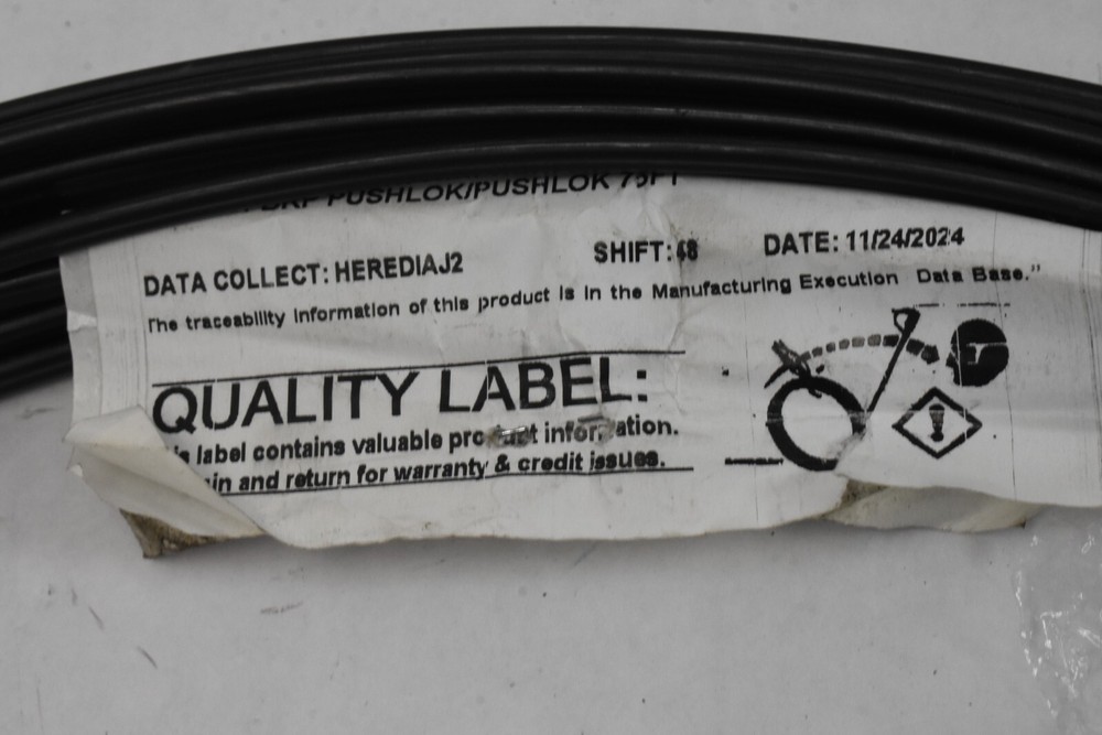 Corning Optical Cable 75' 1F ROCFDRP Push Lok Optitipmta Fast Access Technology