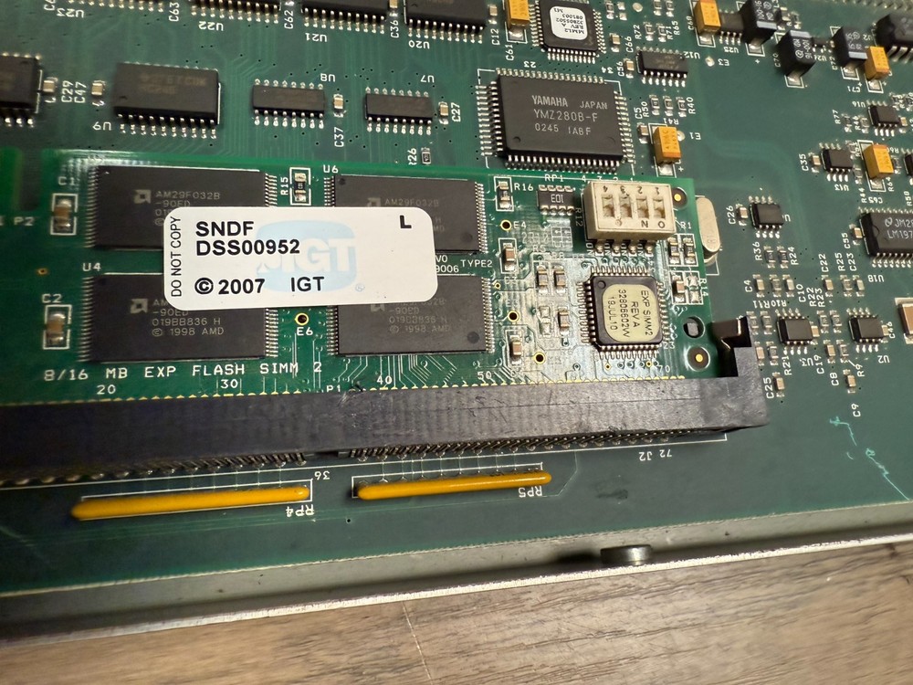 IGT Game King Video Controller Assy No 75703902 with chips & more
