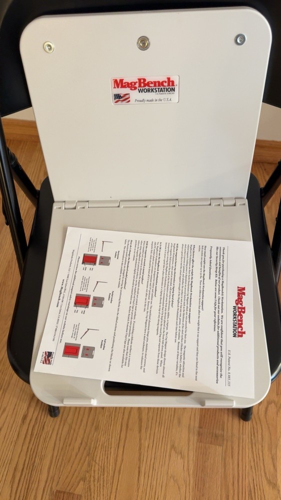 MagBench Work Station Heavy Duty Work Bench Adjustable Height