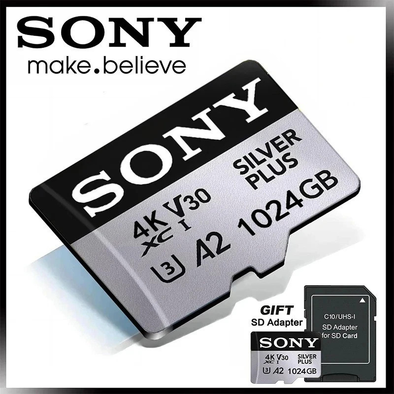 SONY 1TB  Micro TF SD Card High Speed Class Flash Memory