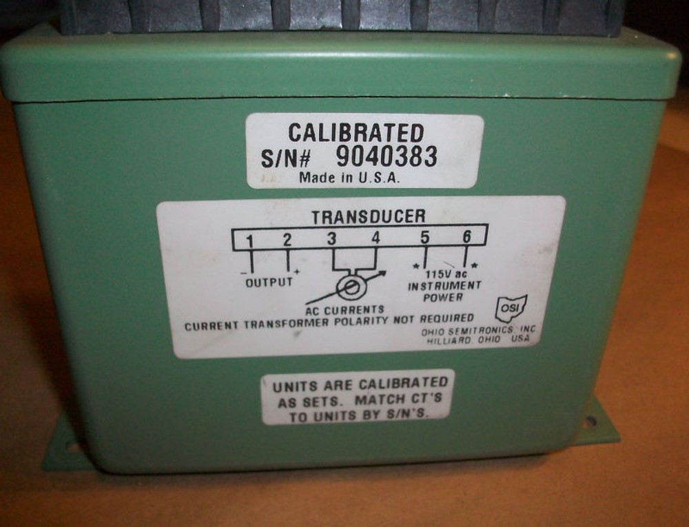 Ohio Semitronics Transducer CT5-200EX1281