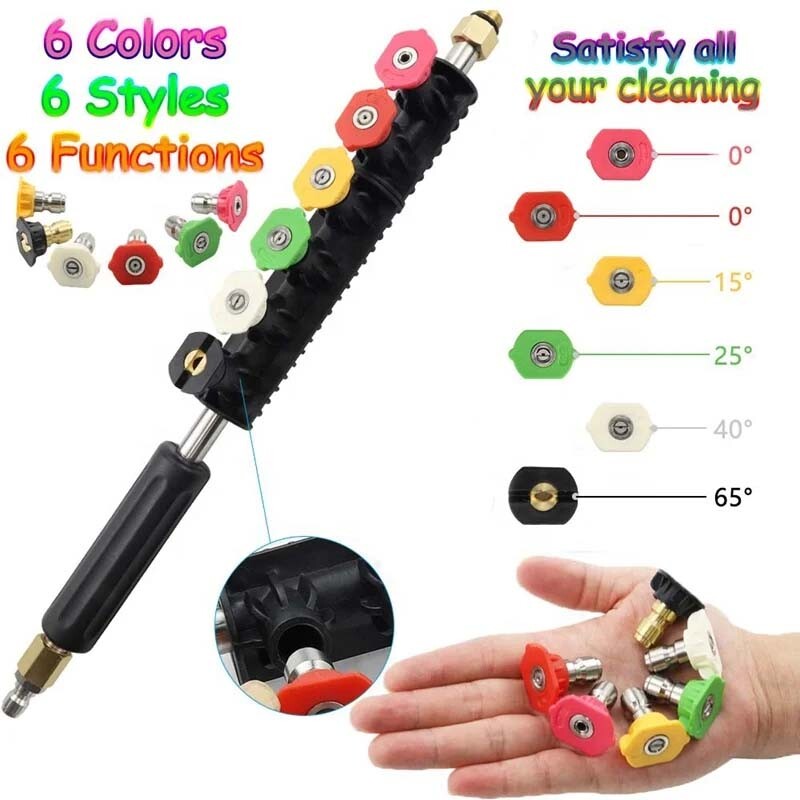 120 inch Pressure Washer Extension Wand, Replaceable Upgraded Power Washer Lance