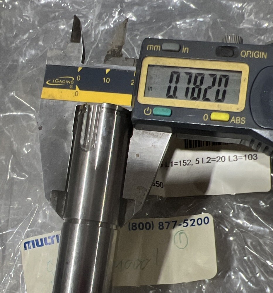 Multivac Shaft 55214540001 Nos Surplus
