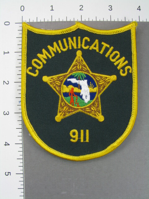 713 State of Florida COMMUNICATIONS 911 Patch