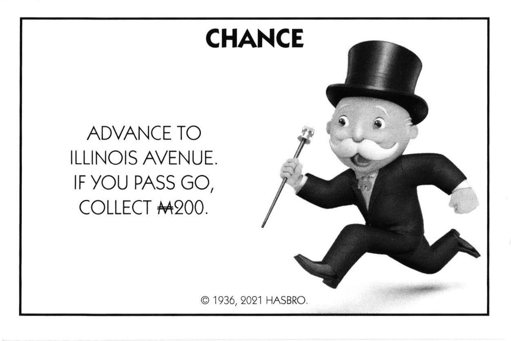 Monopoly Card Chance