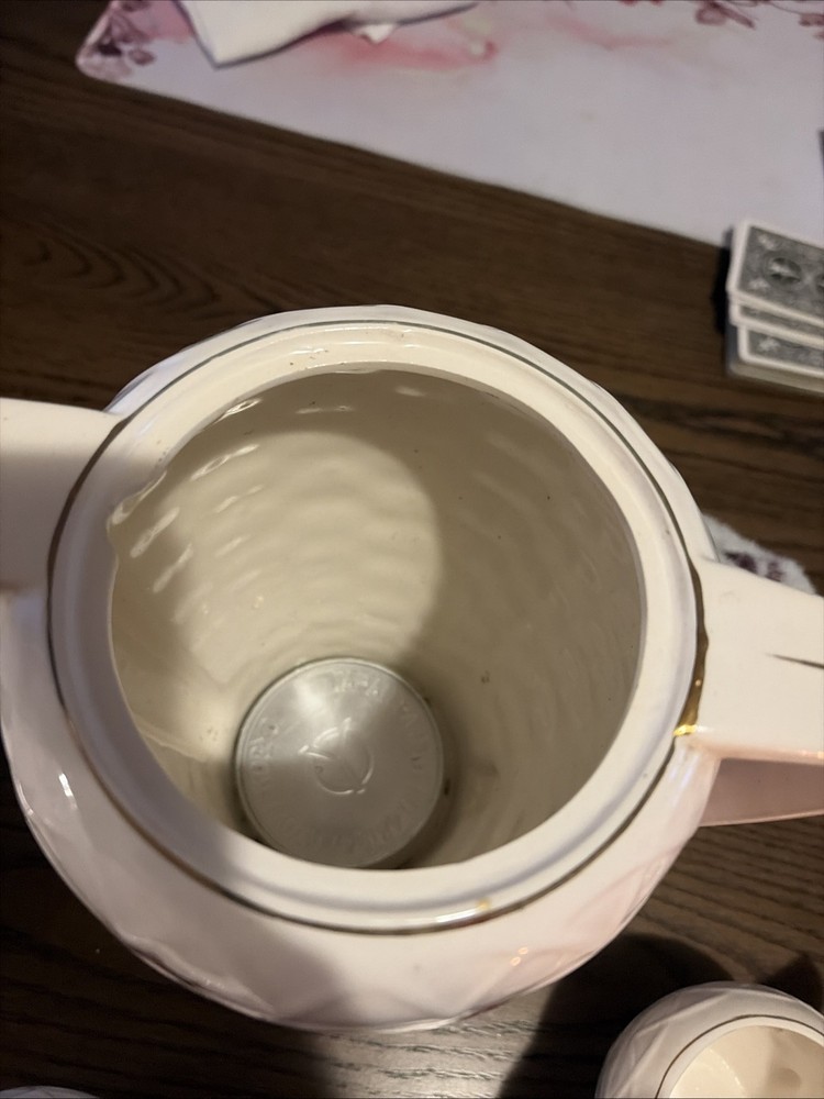 Porcelain Vintage Percolator