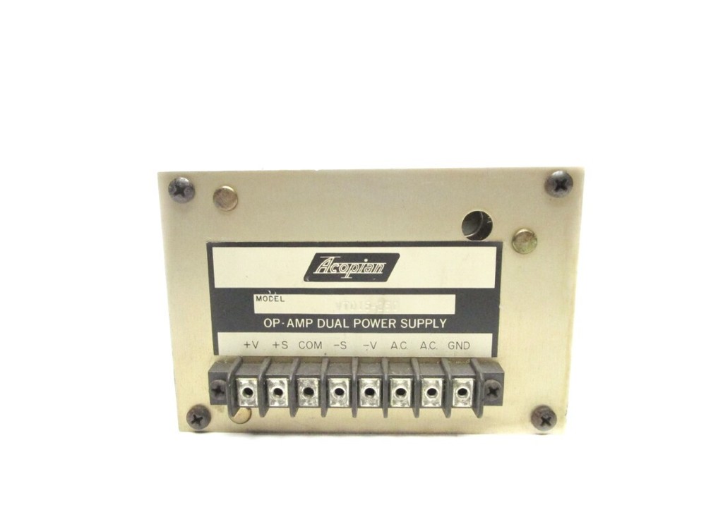 ACOPIAN VTD15-250 UNMP