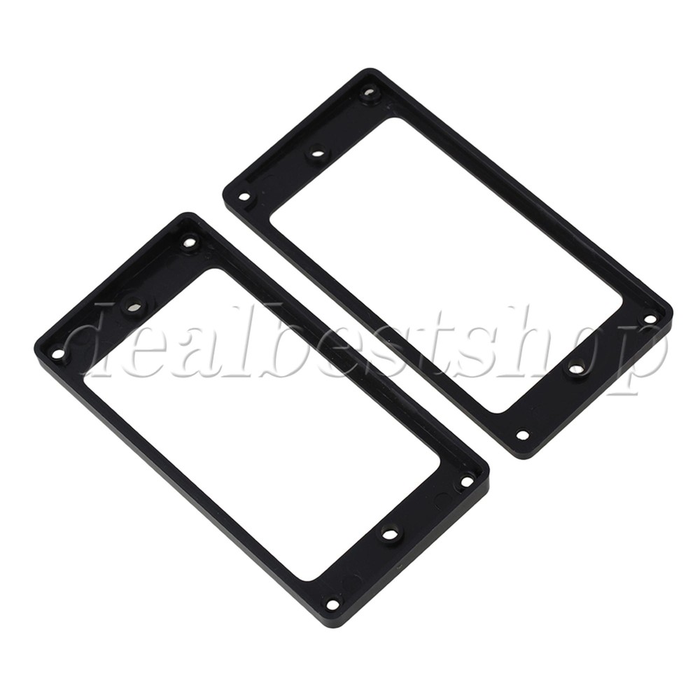 Guitar Pickup Surround Ring Flat Bottom for Neck Bridge Pickup