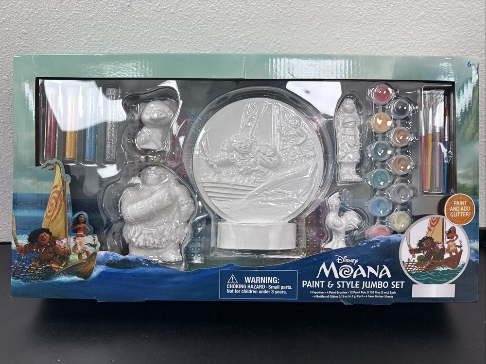 Moana Paint and Style Jumbo Set