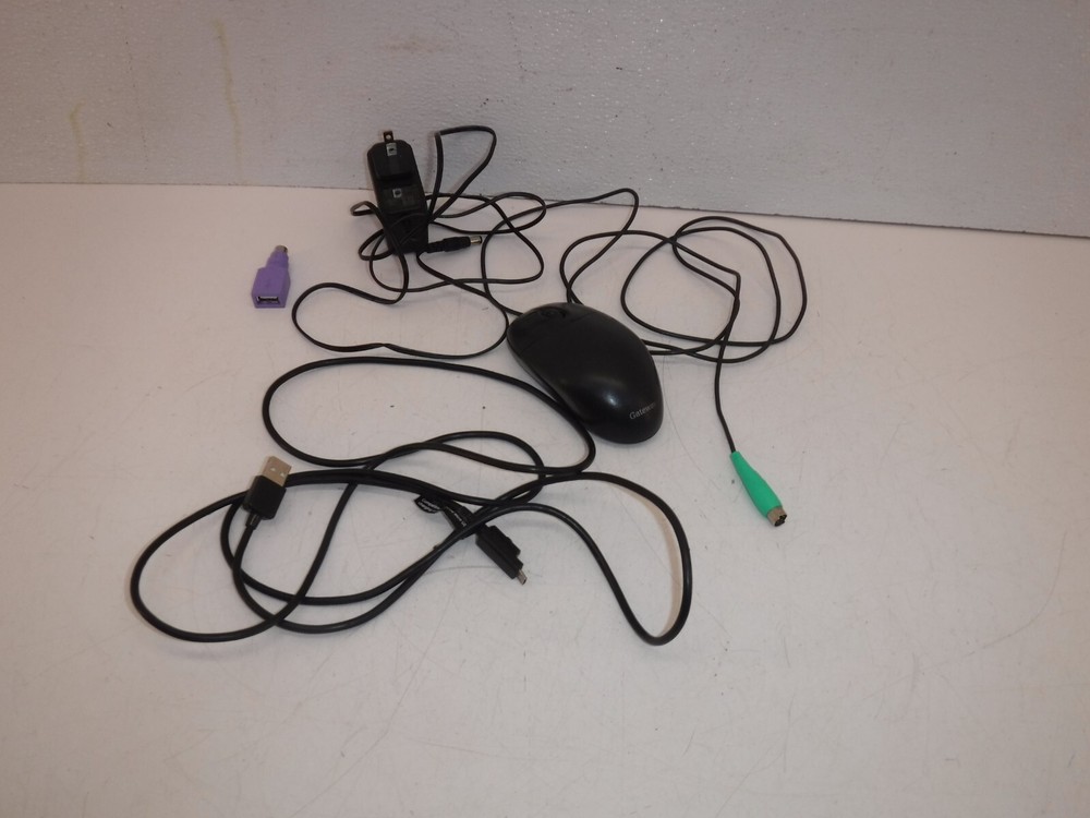 Misc. Various Computer Cables, adapter With Keyboard Mouse