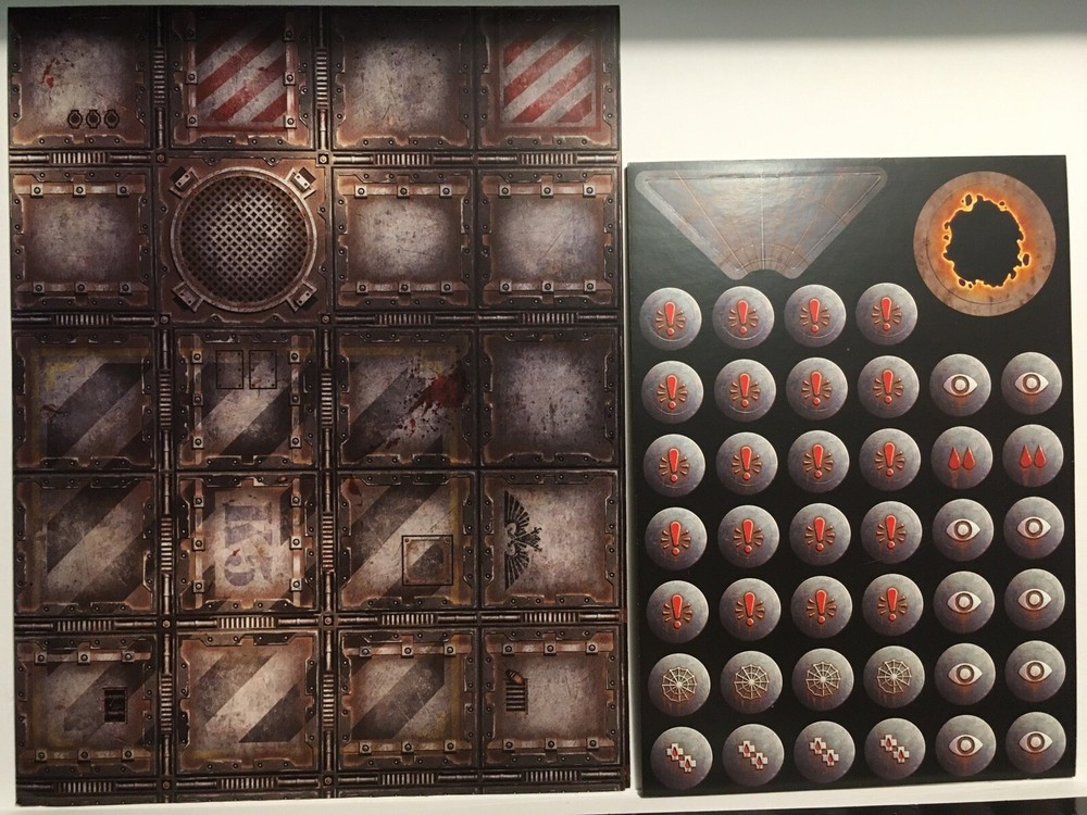 Necromunda Starter Rules Bundle Book Templates Game Mat Rule Reference Ruler New