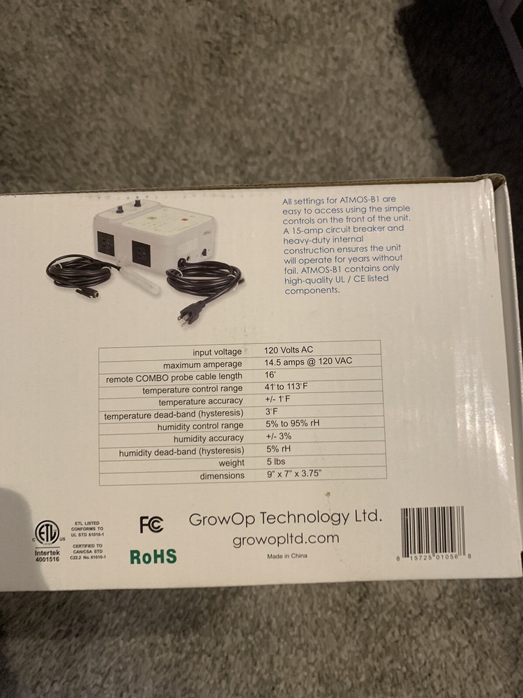 Atmos-B1 Basic Atmosphere Controller