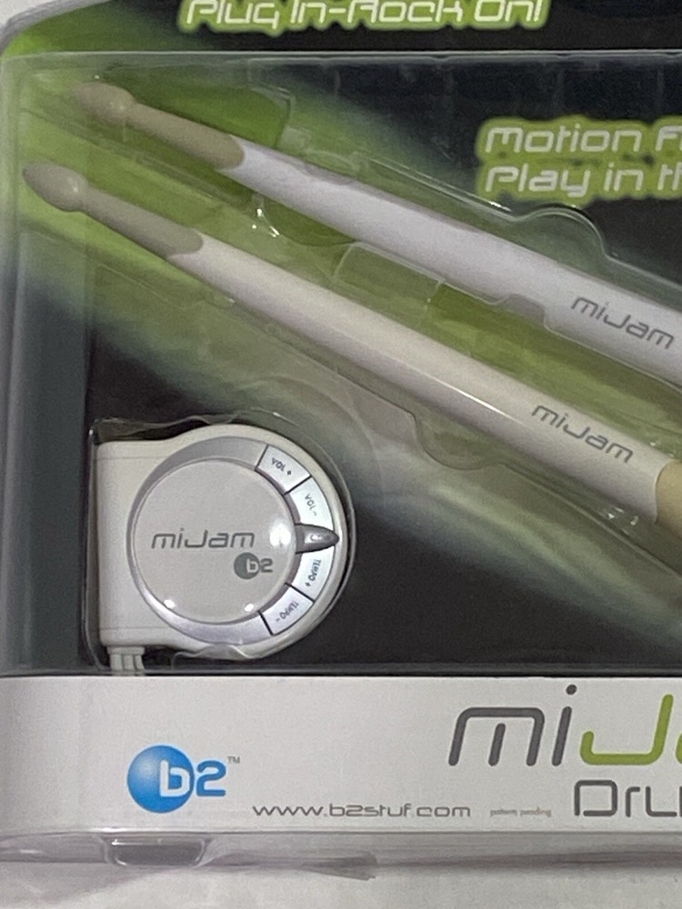 B2 MiJam Drummer Motion Activated iPod Electronic Drumstick Simulator