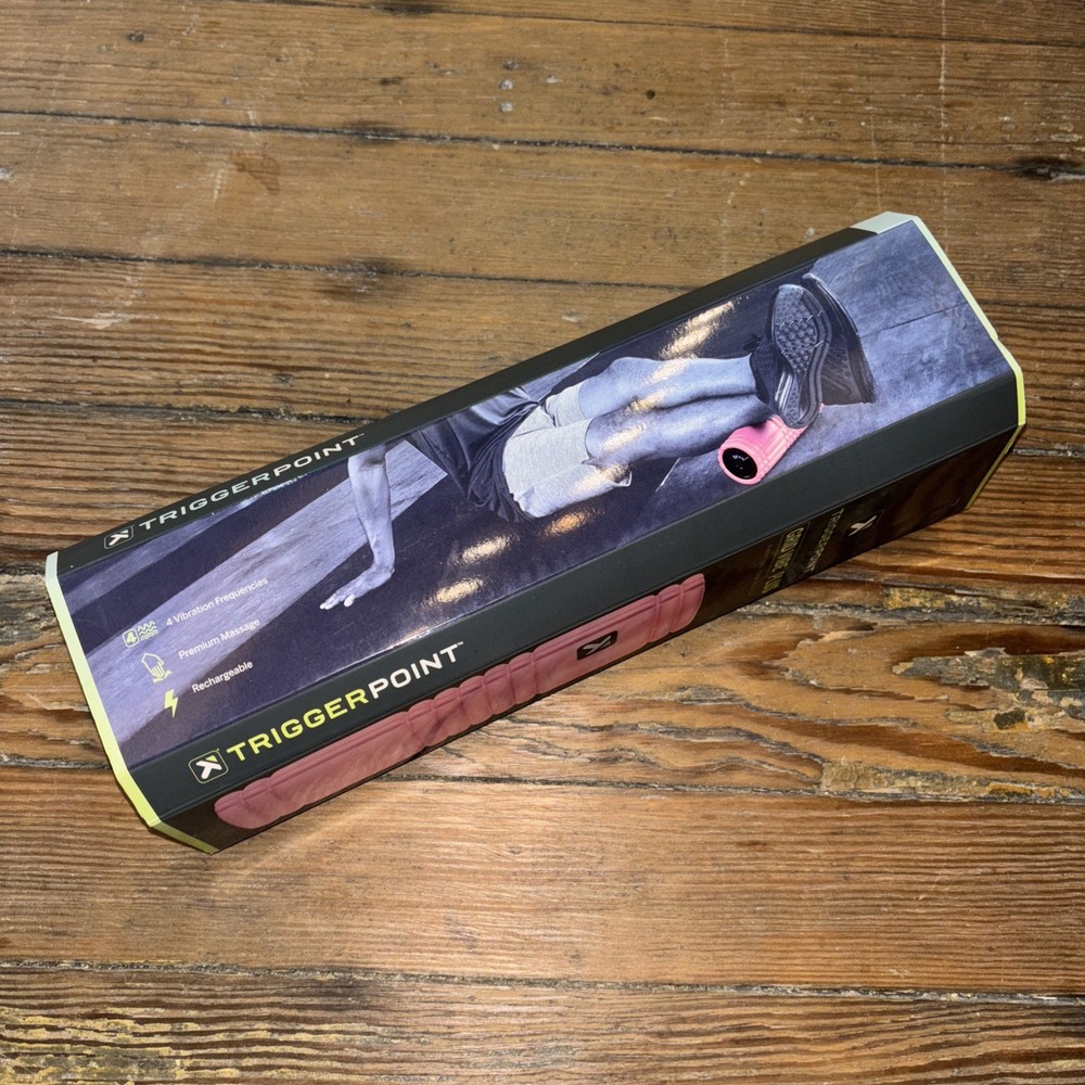 Trigger Point Grid Vibe Plus 4 Speed Vibrating Foam Roller - Orange