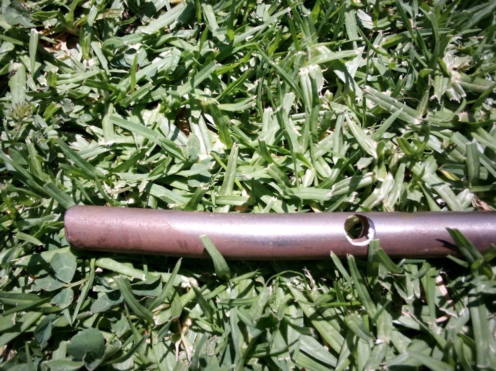 Motorcycle Exhaust Bracket 18.75" Long