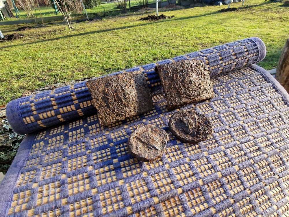 WW2 Original German Badges Front Item Relic.