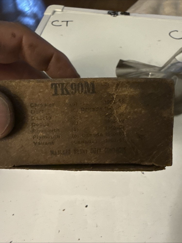 (1) Vulcan Ignition Set Condenser,rotor,contact Point Set Nos