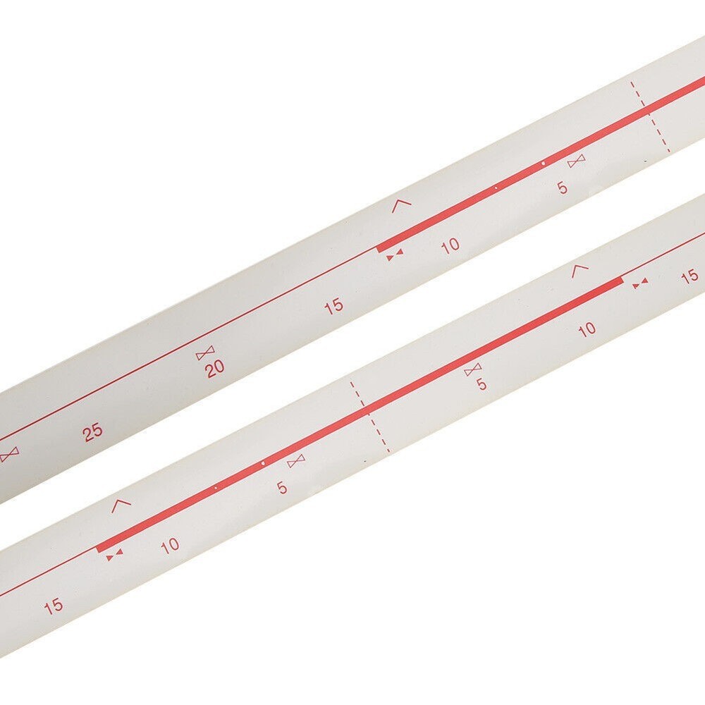 2PCS Nylon Professional Knitting Machine Needle Ruler Knitter Accessory