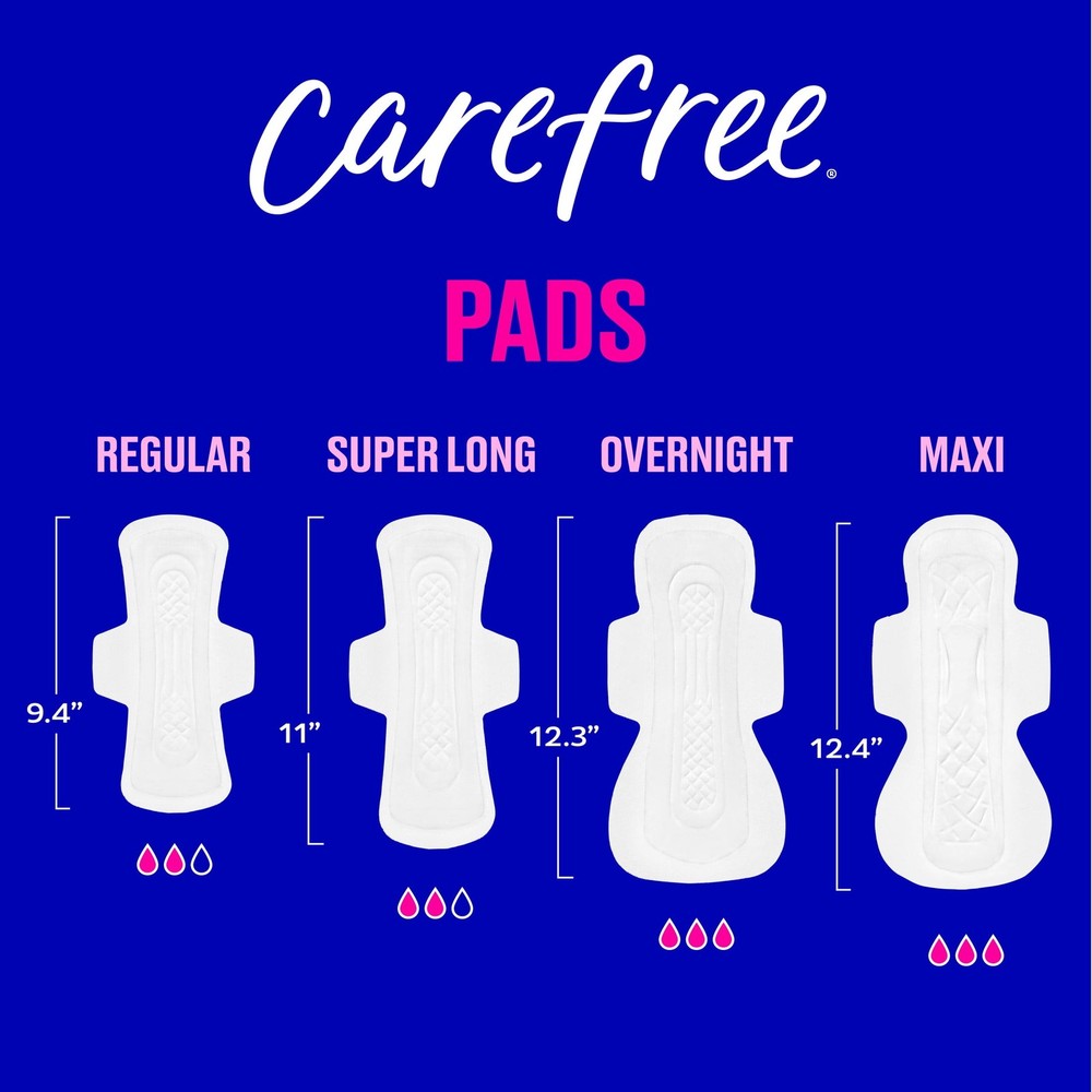 Maxi Pads with Wings, Long, Super Absorbency, 28 Count