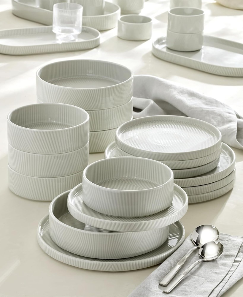 Lenox Modulus 16-Piece Dinnerware Set, Vapor