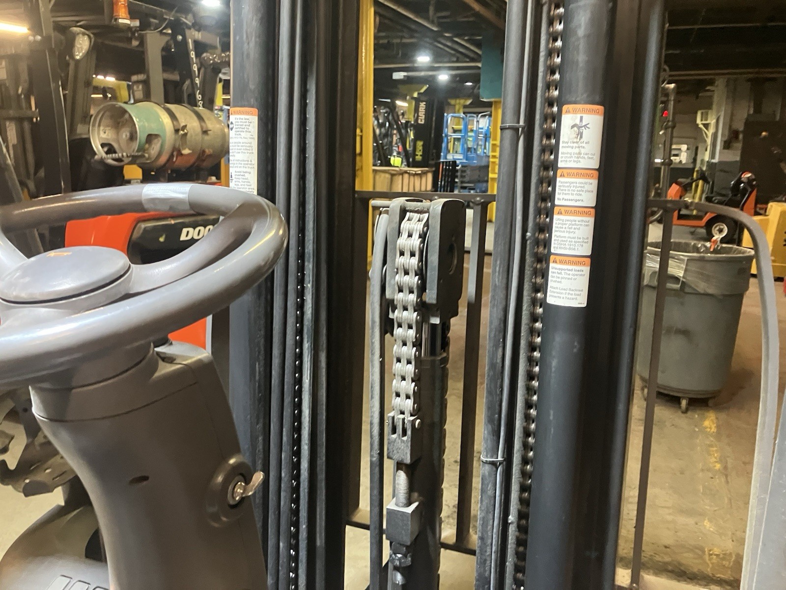 2021 Crown 4000 LB Forklift With Side Shift and Triple Mast Model SC5215-40