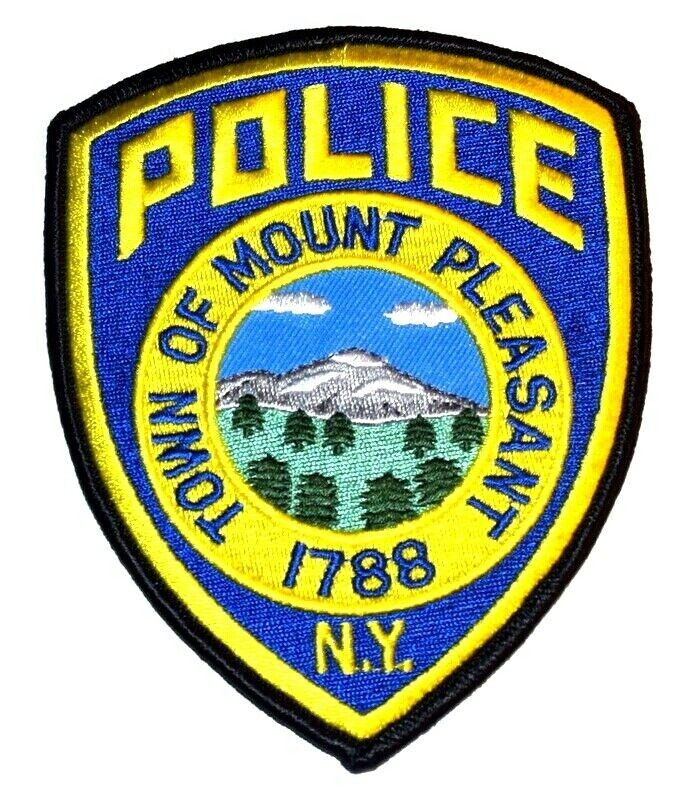MOUNT PLEASANT NEW YORK  non shield shape patch