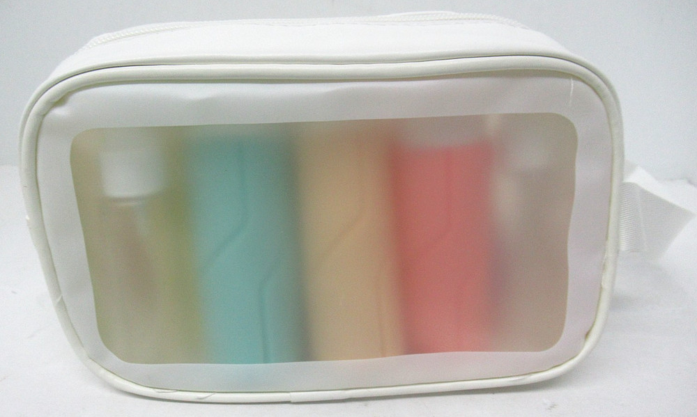 18Pc Silicone Travel Bottles Set, Leak Proof, Refillable