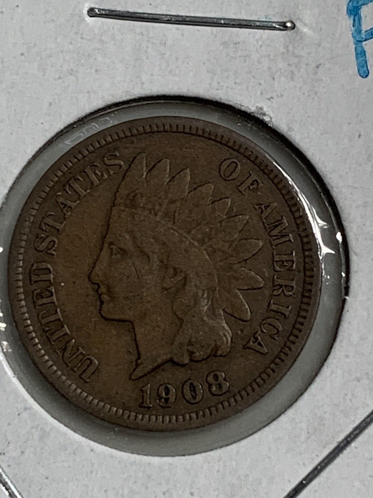 1908 Indian Head Cent