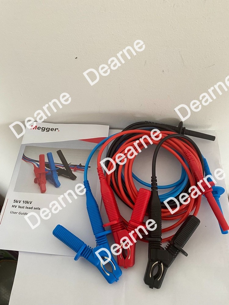 MEGGER 1002-531 test leads For MIT525/MIT515