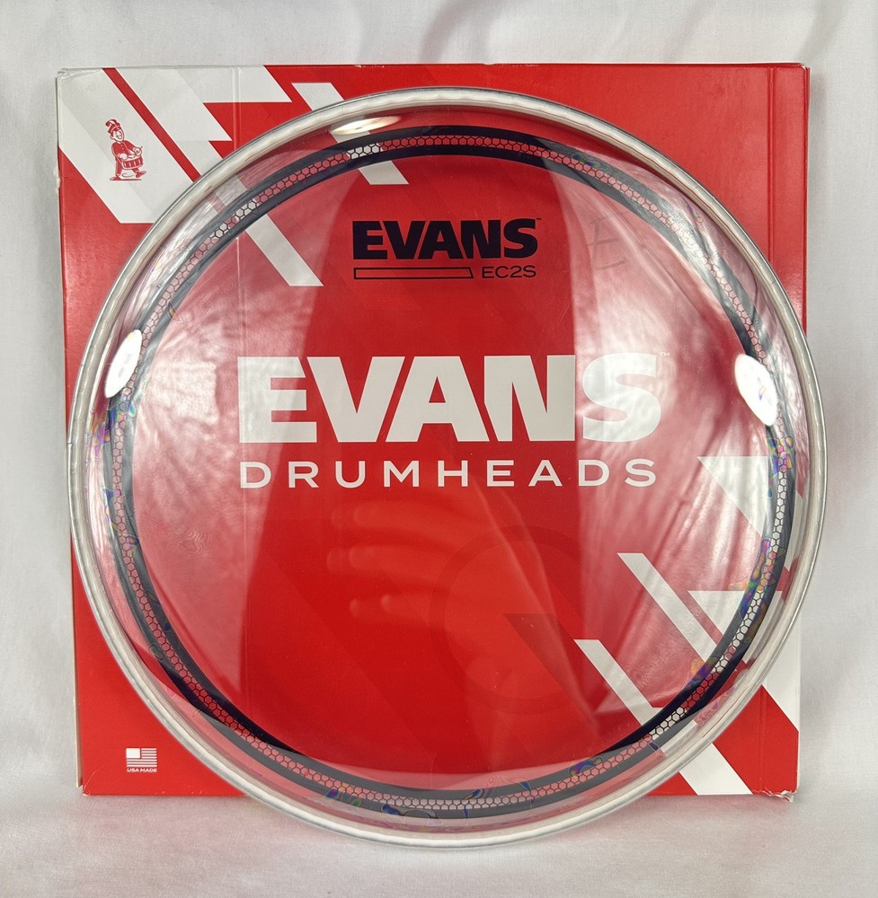 Evans EC2S Drumhead - 10" - Clear with original box