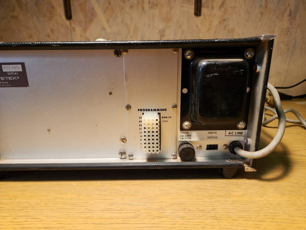 WAVETEK 3000 SIGNAL GENERATOR, Untested for repair