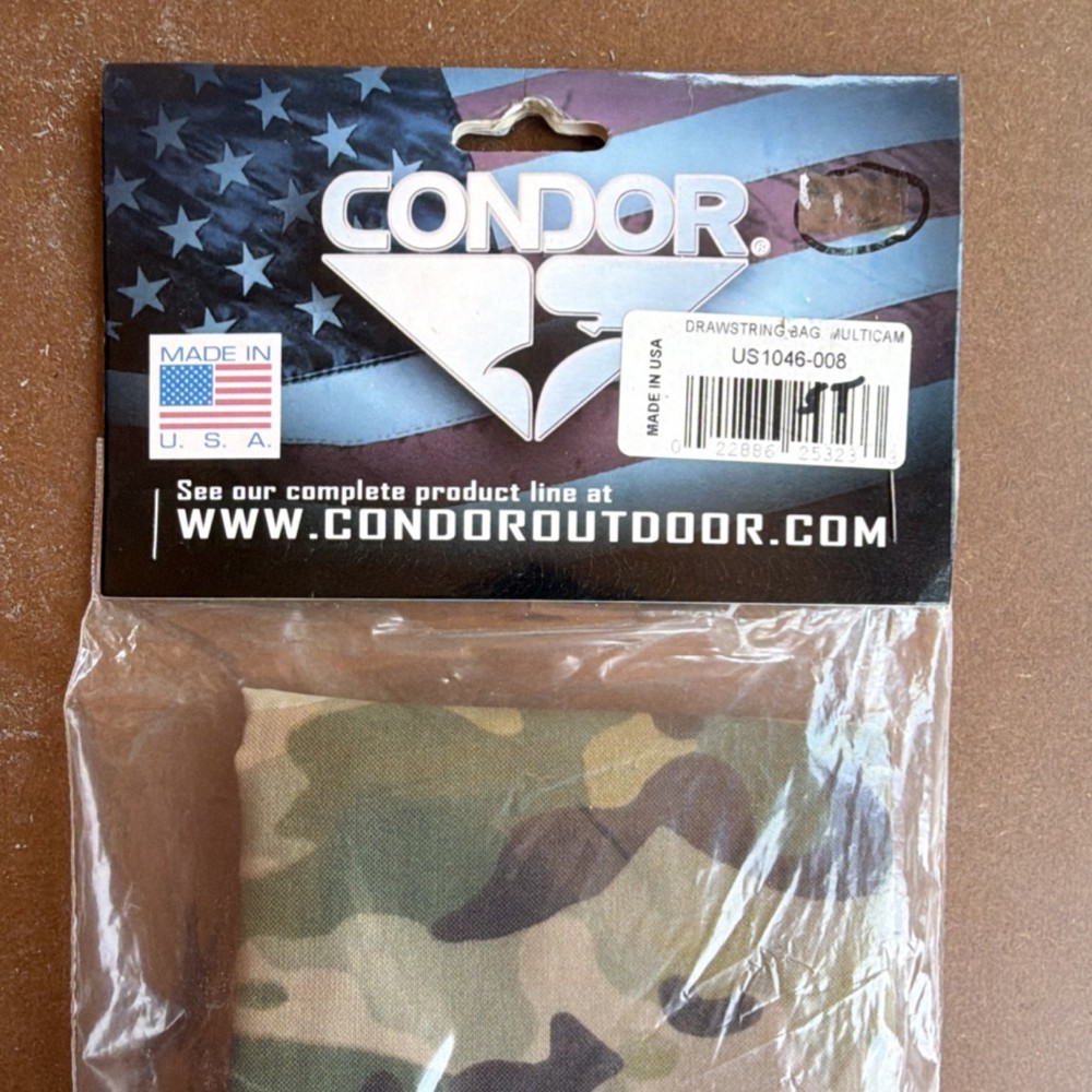 Condor Drawstring Bag Multicam US1046-008