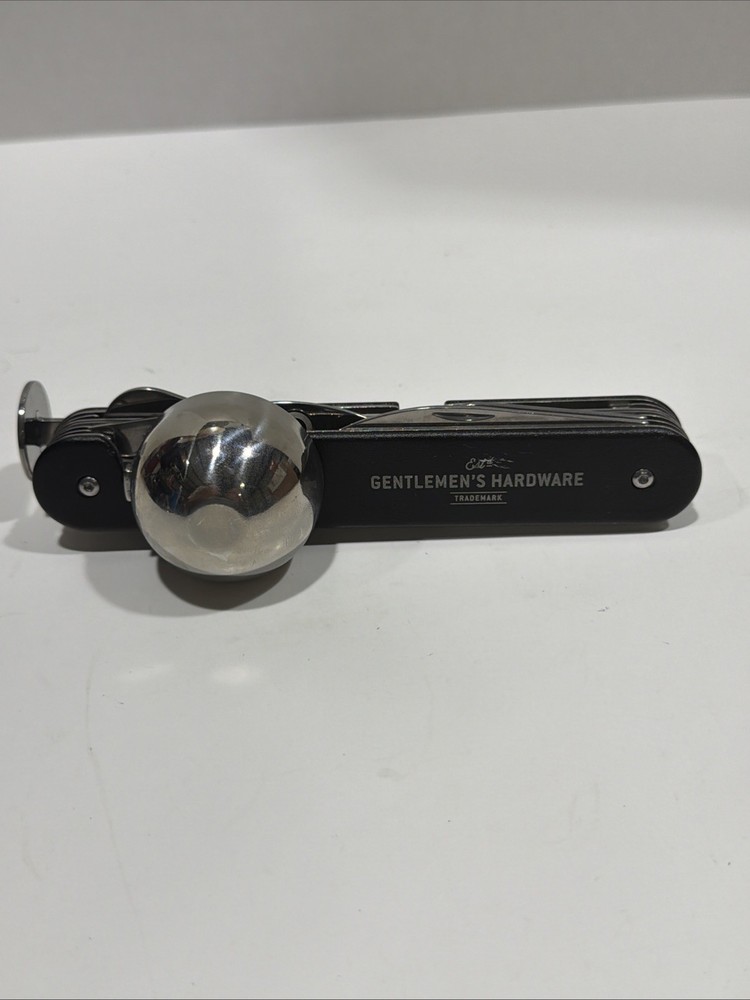 Gentlemans Hardware Cocktail Multi Tool Preowned Nice 8 Tools In One Drink Mixer