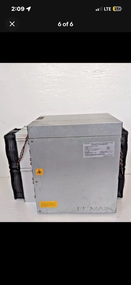 Bitmain Antminer S19 - Boosted OS (108th) - Practically NEW, GREAT Condition